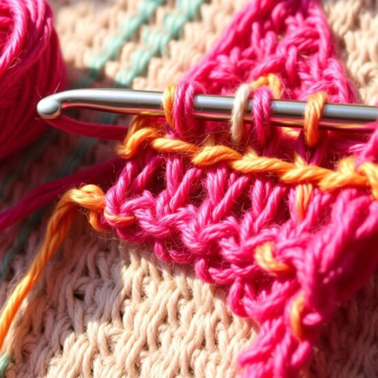 back double post crochet