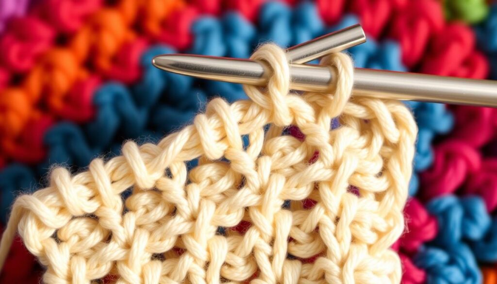 back double post crochet stitch