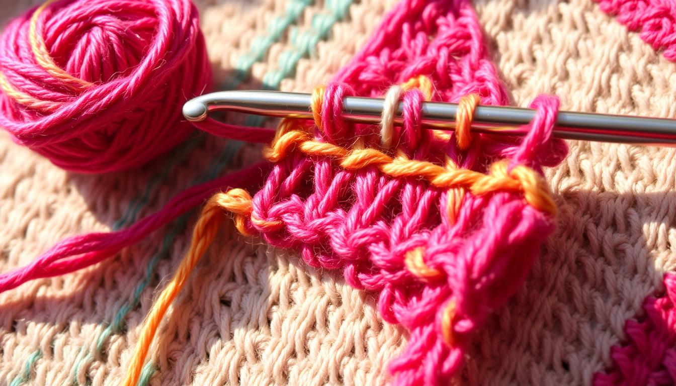 back double post crochet