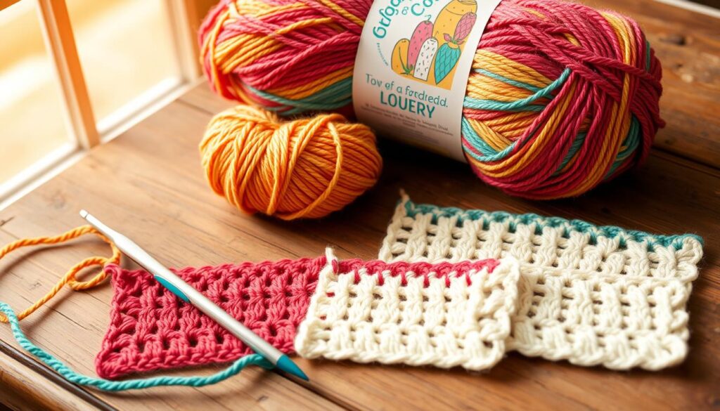 foundation single crochet materials