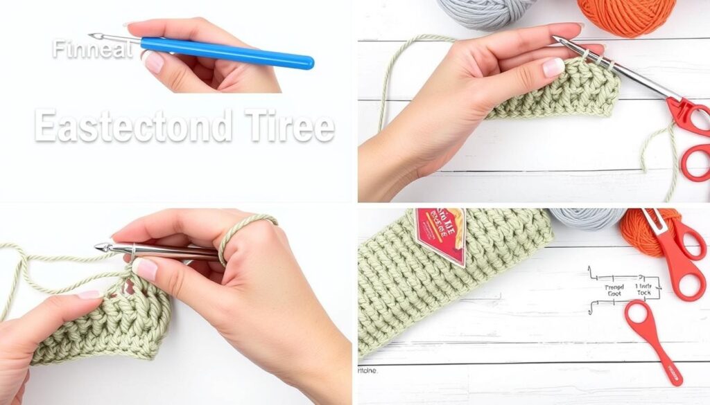 foundation single crochet tutorial