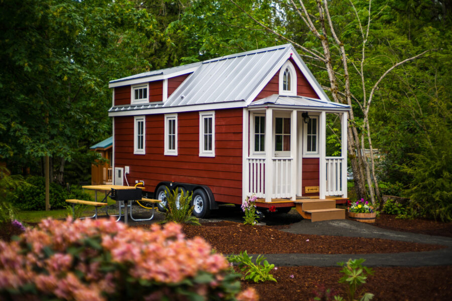 red tiny home 2